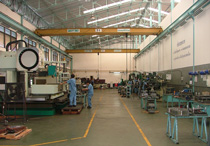 Inside the factory